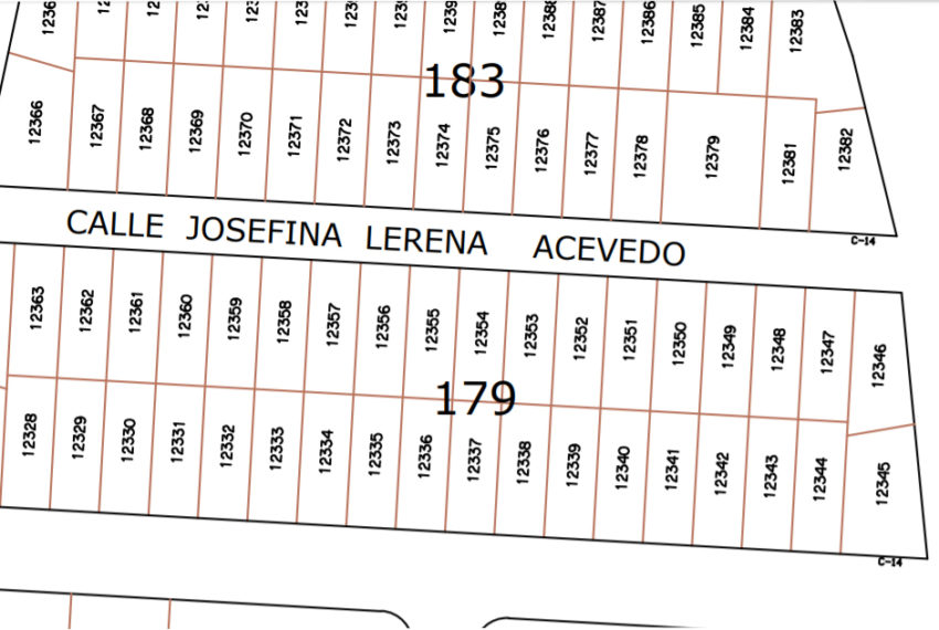 Manzana 179 Padron 12363